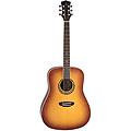 Luna Muse DN M BURST Acoustic/ Electric Guitar