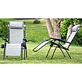 WFS Graphite Zero Gravity Chair (Set of 2)