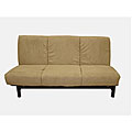 Armless Mocha Futon/ Sofa Bed