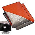 Space Brand All-weather Orange Blanket (Pack of 2)
