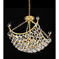Gold 3-light Crystal Chandelier