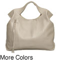 Sondra Roberts 'Origami' Small Pebbled Satchel