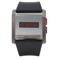 DKNY Men's Angled Crystal Digital Watch