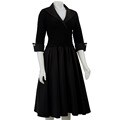 Jessica Howard Women's 3/4-sleeve Dress