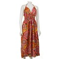 FINAL SALE Angie Multicolor Halter Dress