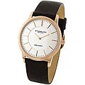 Stuhrling Original Newberry Men's Brown Leather Strap Watch
