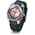 Locman Italy Cavallo Pazzo Men's Rubber Strap Watch