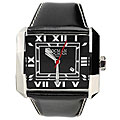 Locman Otto Men's Black Leather Band Watch