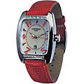 Locman Italy Women's Titanio Tonneau Red Watch