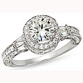 14k White Gold 1 4/5ct TDW Diamond Engagement Ring (G-H, SI2)