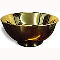 Solid Porcelain Gold Bowl