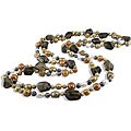 Cultured Freshwater Pearl Gemstone Necklace