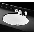 Oval Undercounter-mounted Lavatory