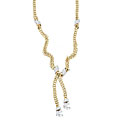 18k Gold 2 1/10ct TDW Diamond Lariat Estate Necklace (I, SI1)