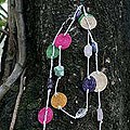 Silver Multi-gemstone 'Natural Palette' Necklace (Brazil)