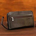 Leather 'Traveler' Wallet/ Organizer (Peru)