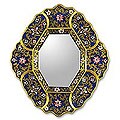 Handmade 'Andean Skies' Mirror (Peru)