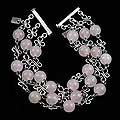Rose Quartz 'Love and Luck' Bracelet (Peru)