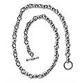 Sterling Silver 'Eight Motif' Chain Necklace (Indonesia)