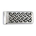 Sterling Silver 'Aztec Frieze' Money Clip (Mexico)