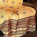 Handmade 'Desert Sand' Throw Blanket (India)