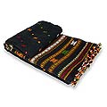 Handmade 'Fireworks' Throw Blanket (India)
