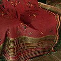 Handmade 'Romance' Throw Blanket (India)