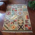 Peruvian 'Calendar Codes' Wool Rug (4' x 6')