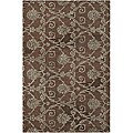 Hand-tufted Perri Jute and Wool Rug (7'9 Round)
