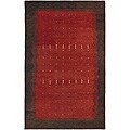 Hand-knotted Rust Felicia Rug (7'9 x 10'6)