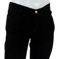 Earnest Sewn Men's Washed Black Corduroy Pants