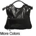 Pietro Alessandro Small Glazed Leather Satchel