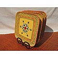 Set of 4 Solena 9-inch Square Plate (Tunisia)