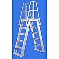 VinylWorks Slide-lock A-frame Ladder