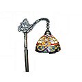 Tiffany-style Rome Reading Lamp