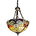 Tiffany-style Rome Hanging Lamp