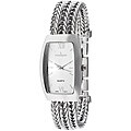 Peugeot Women's Silvertone Multi-strand Strap Watch