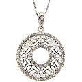 Sterling Silver 1/4ct TDW Diamond Necklace (J-K, I3)