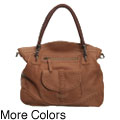 Carla Mancini Leather Satchel-style Bag