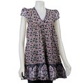 Tailor Vintage Women's Floral Navy Tunic