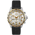 Invicta Men's Black Rubber Strap Chronograph Watch