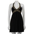 Morgan & Co Junior's Beaded Short Cocktail Dress