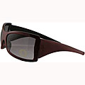 Design Studio DZ1501-0509 Oversize Burgundy Sunglasses