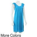 Fever Women's Textured Neckline Dress