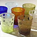Dot Rock 4-piece Old Fashion Glass Set