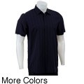 Calvin Klein Men's Tonal Stripe Short-sleeve Shirt