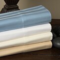 Hotel Fine Linens 410 Thread Count Dobby Stripe Sheet Set