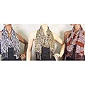 Faux Pashmina Animal Print Scarves (Set of 3)