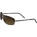 Design Studio Men's Light Brown Aviator Sunglasses