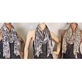 Faux Pashmina Animal Print Scarves (Set of 3)